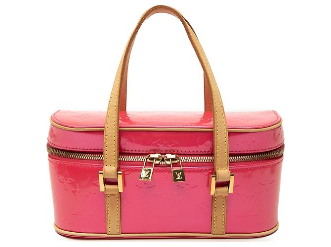 Bolso de hombro Louis Vuitton Monogram Vernis Sullivan Horizontal PM Rosa
