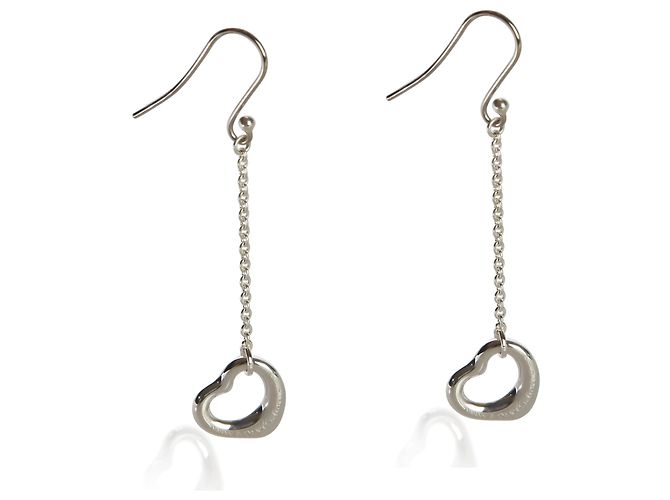 Orecchini Tiffany & Co. Elsa Peretti Open Heart in argento sterling