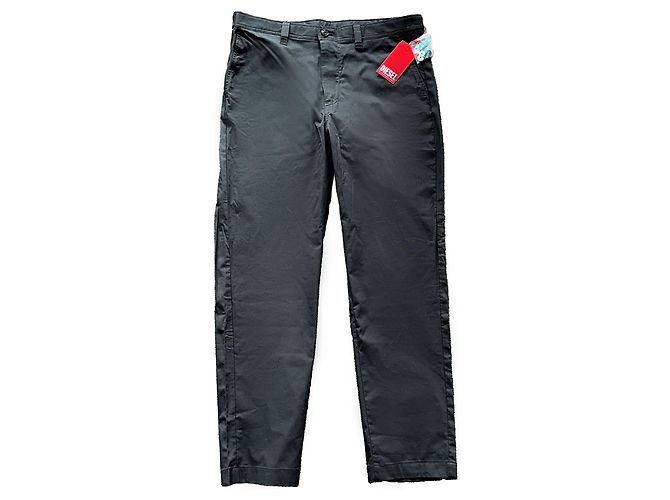 DIESEL P-JER PANTALONI Hose in Black, Größe W33 Schwarz