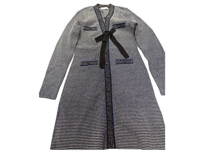Sandro Navy Blue Dress