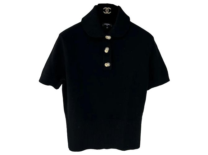 Chanel Punto de Cachebra Negro