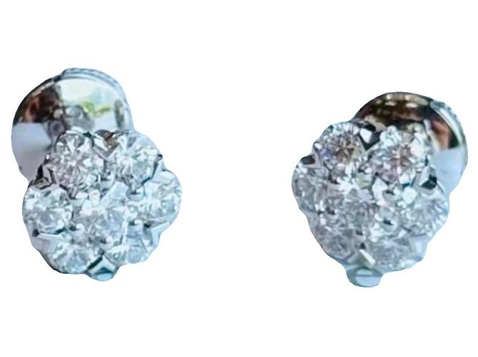 Boucles d'oreilles Van Cleef & Arpels Multicolore
