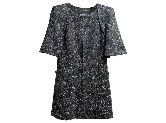 Abito Chanel in tweed Multicolore
