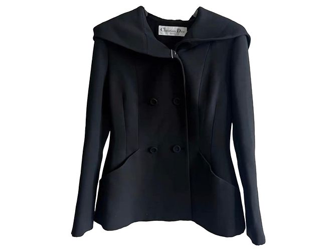 Autre Marque Dior Black Wool Jacket Size 34