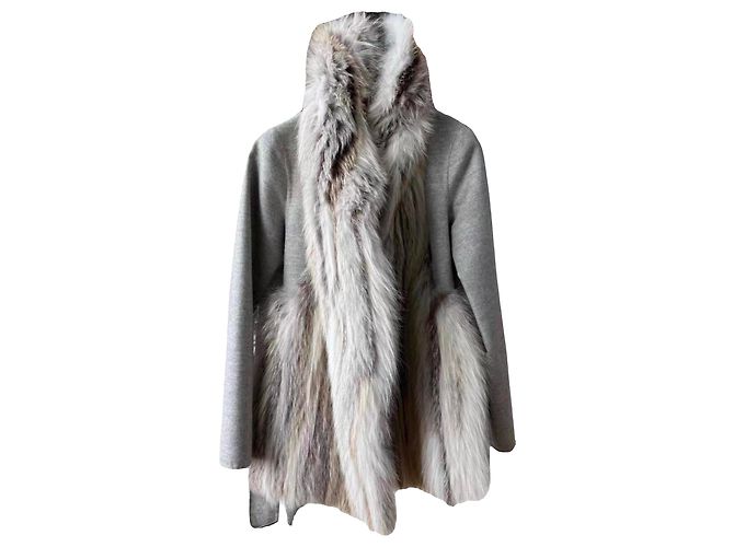 The Row Fox Fur Coat Multiple colors