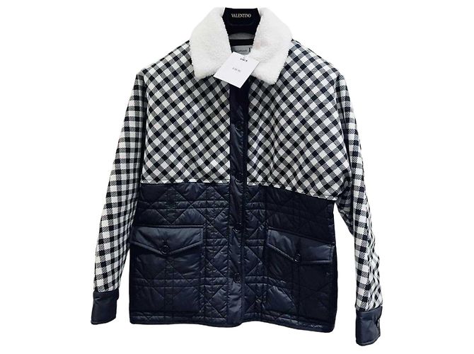 Autre Marque Dior Wool Biker Jacket Size 38 Multiple colors
