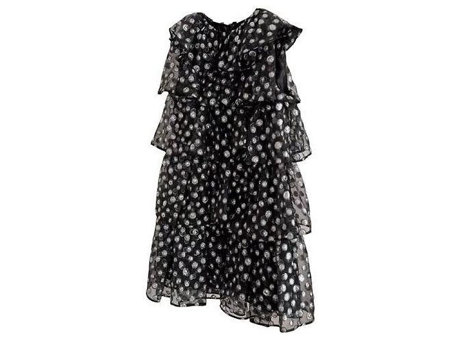Céline Kleid Polyamid Mehrfarbig Größe 38 Mehrfarben