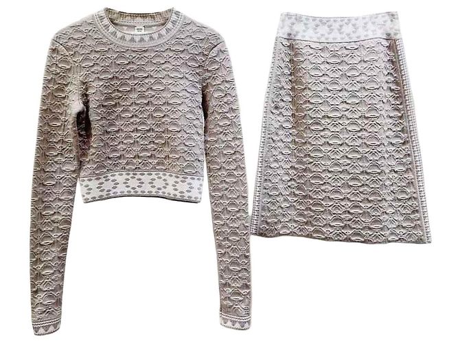 Pull en cachemire Hermès femme taille 34 Multicolore