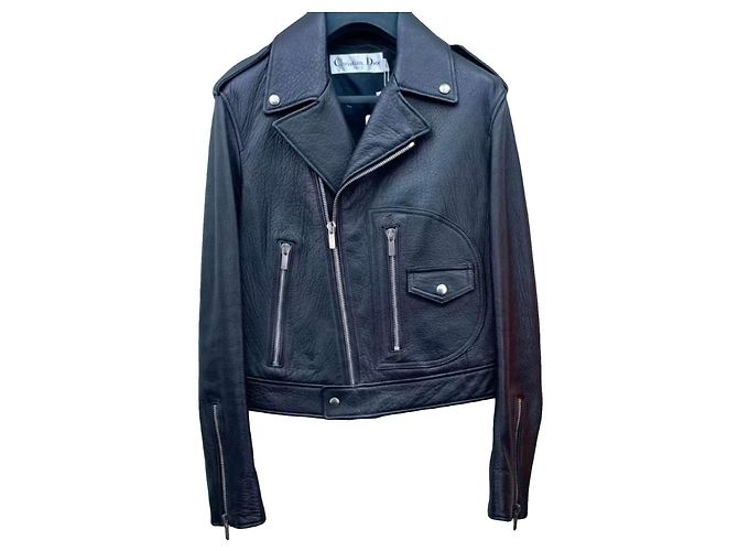 Autre Marque Dior Bar Lederjacke Mehrfarben