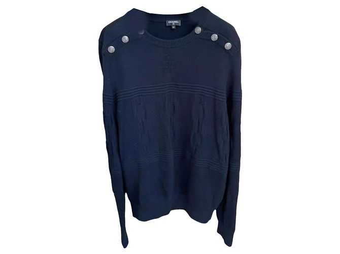 Chanel Prendas de punto de algodón Mujer Talla 40 Multicolor
