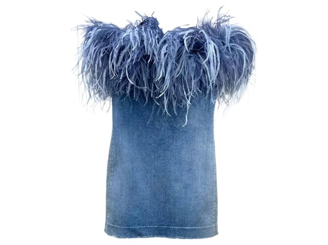Autre Marque Saint Laurent Kleider Blau