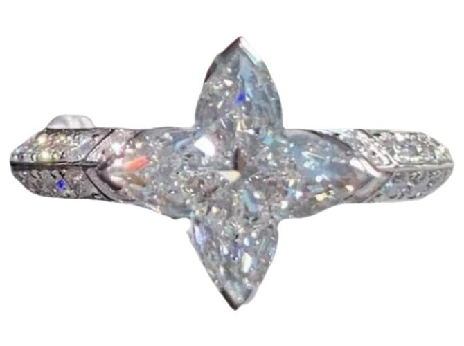 Anillo Louis Vuitton Talla 52 Multicolor