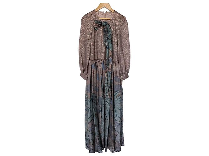 Autre Marque Dior Abendkleid lang Mehrfarben