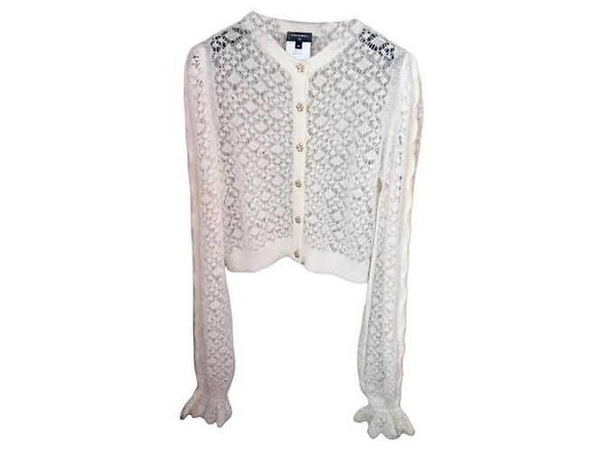 Chanel Strickware aus Wolle Damen Größe 36 Mehrfarben