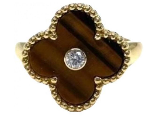 Bagues Van Cleef & Arpels Vintage Alhambra Multicolore