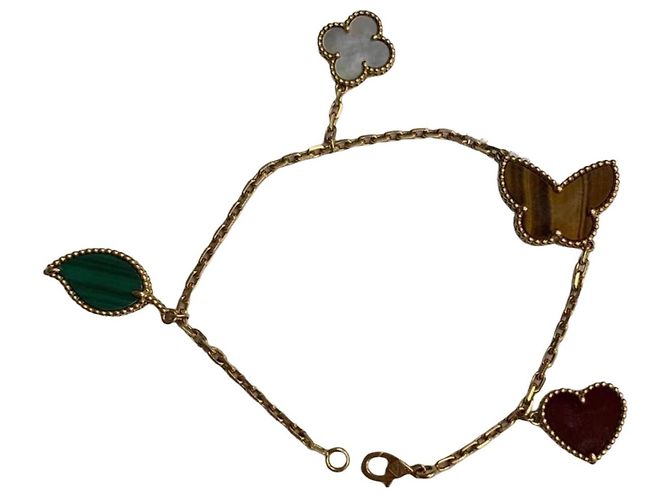 Pulseiras Van Cleef & Arpels Lucky Alhambra Multicor