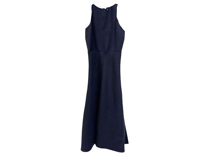 Dior Black Wool Dress Size 36
