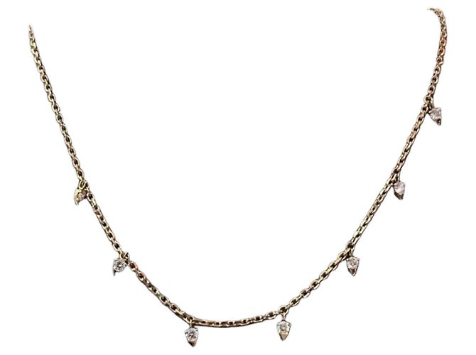 Collier Piaget Or Rose Multicolore