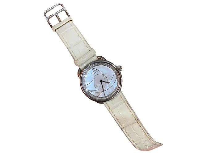 Relógios Hermès Arceau Branco