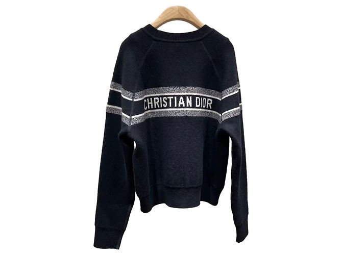 Autre Marque Pull Dior en cachemire à manches longues Multicolore