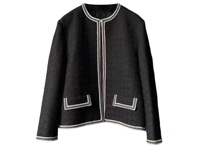 Céline Black Wool Jacket