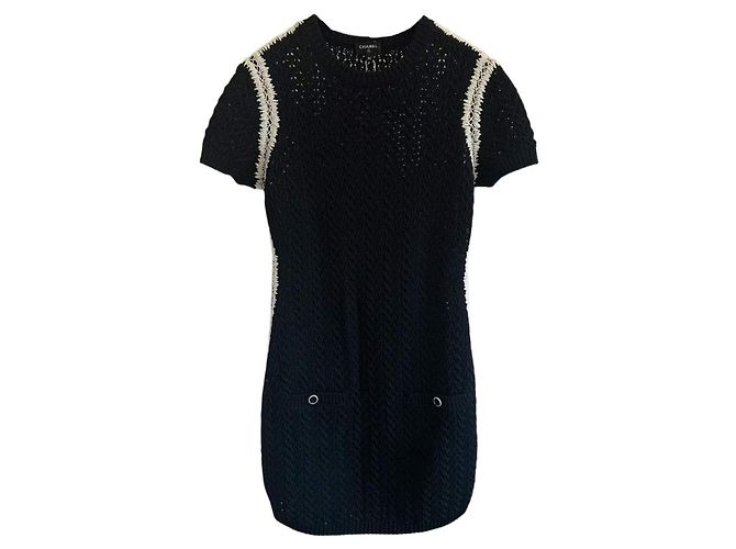 Vestido Chanel de seda Multicolor