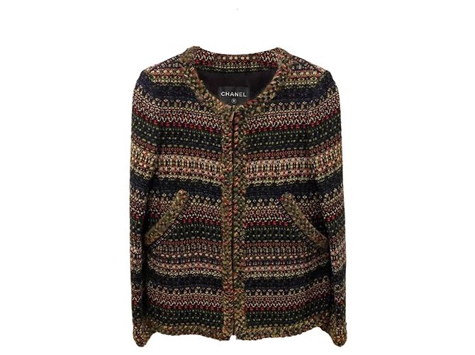 Vestes Chanel La Petite Veste Noire Multicolore