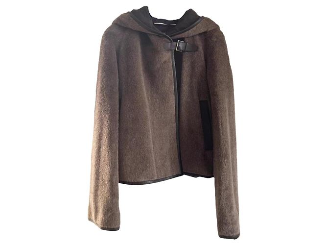 Abrigo Hermès de lana mujer talla 34 Multicolor