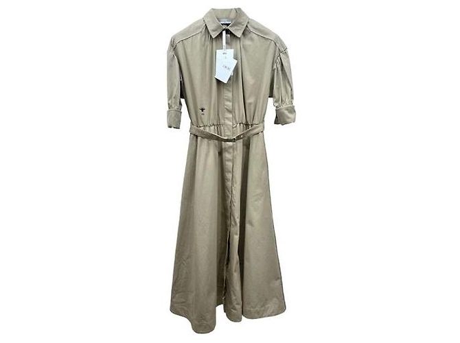 Autre Marque Trench Coat Dior de algodão Multicor