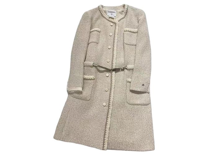 Chanel Wool Coat Women Size 38 Multiple colors