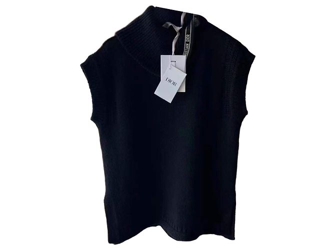 Autre Marque Dior Malha de lã preta Preto