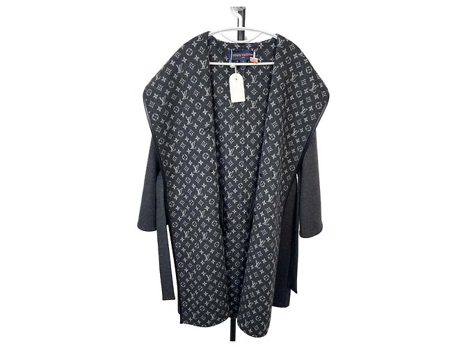 Abrigo Louis Vuitton de cachemira mujer talla 36 Multicolor