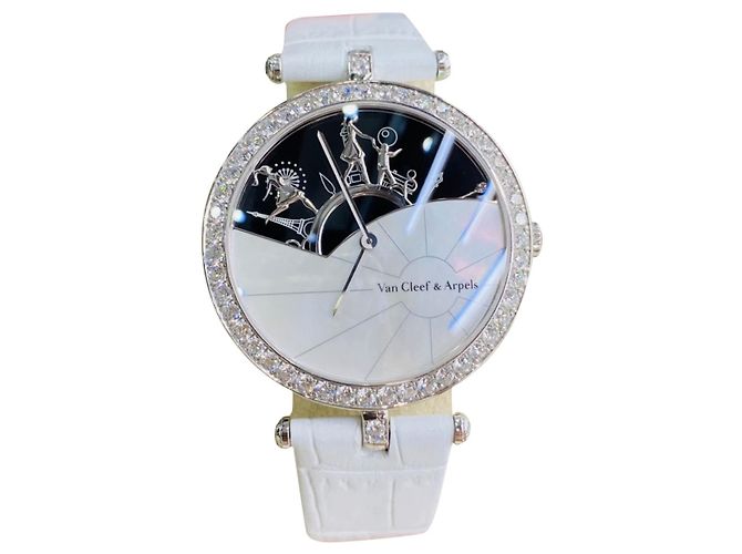 Relógios Van Cleef & Arpels Branco