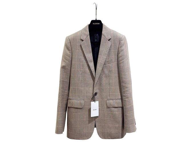 Céline Wool Jacket Multi Color Size 40 Multiple colors