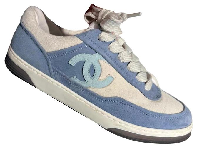 Chanel Leather Trainers Multi Color 36 Multiple colors