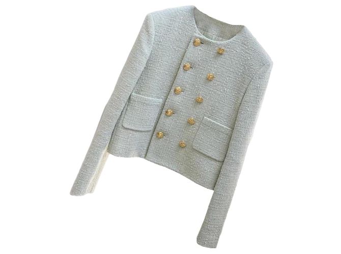 Céline Wool Jacket Women's Size 36 Multiple colors