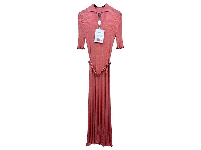 Chanel Kleid aus Viskose Mehrfarbig Größe 36 Mehrfarben