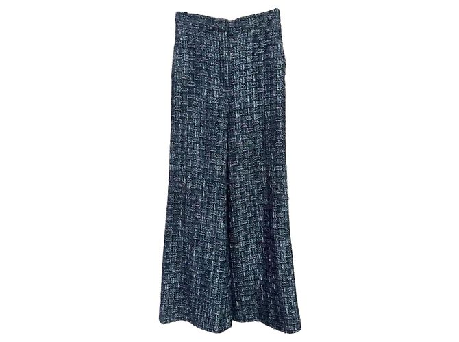 Chanel Kaschmirhose Gr. 36 Mehrfarben