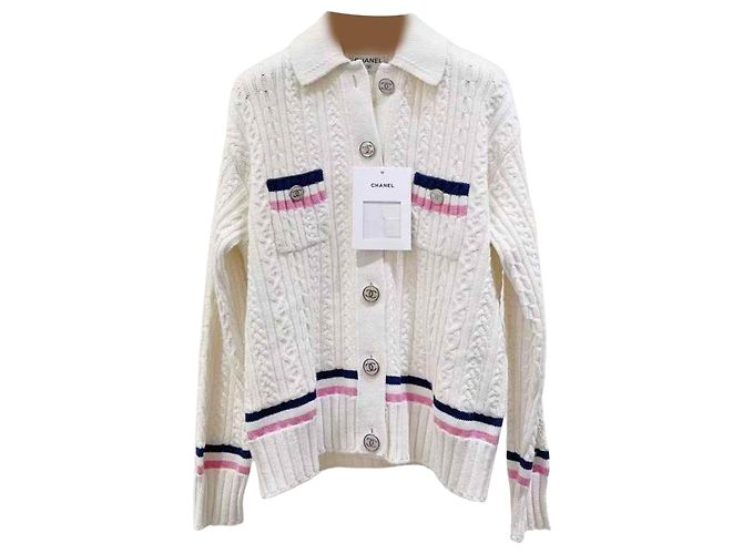 Chanel Kaschmir Strickwaren Mehrfarben