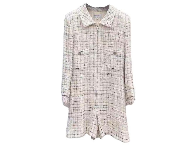 Chanel Jumpsuit Viscose Multi Color Size 34 Multiple colors