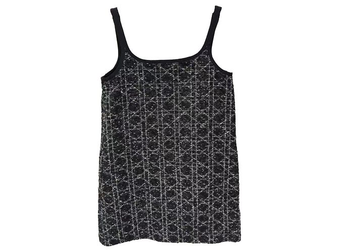 Autre Marque Dior Baumwollkleid Mehrfarbig Größe 38 Mehrfarben