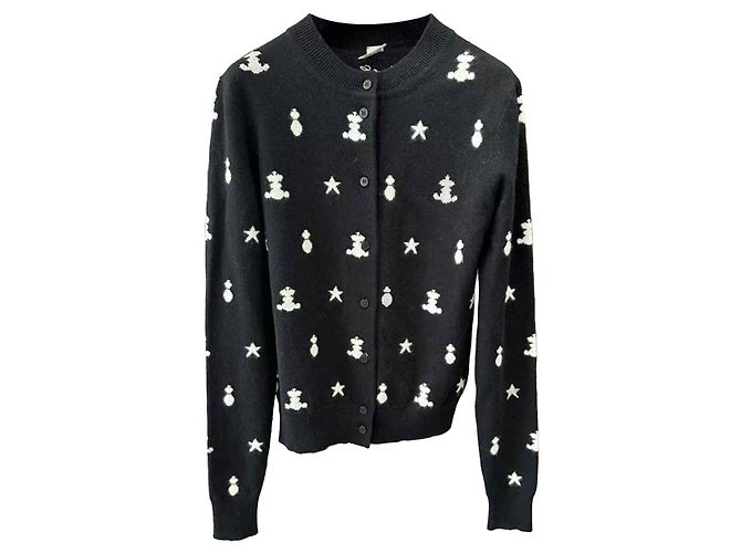 Pull Hermès en cachemire noir