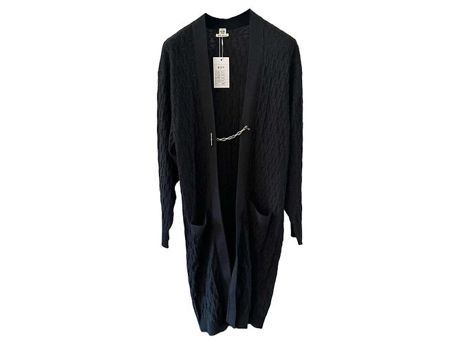 Pull en cachemire Hermès noir