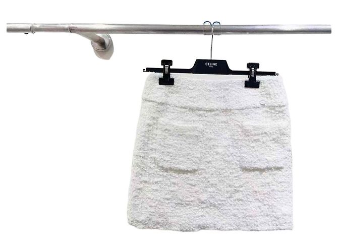 Chanel Tweed Rock Mehrfarbig Größe 36 Mehrfarben