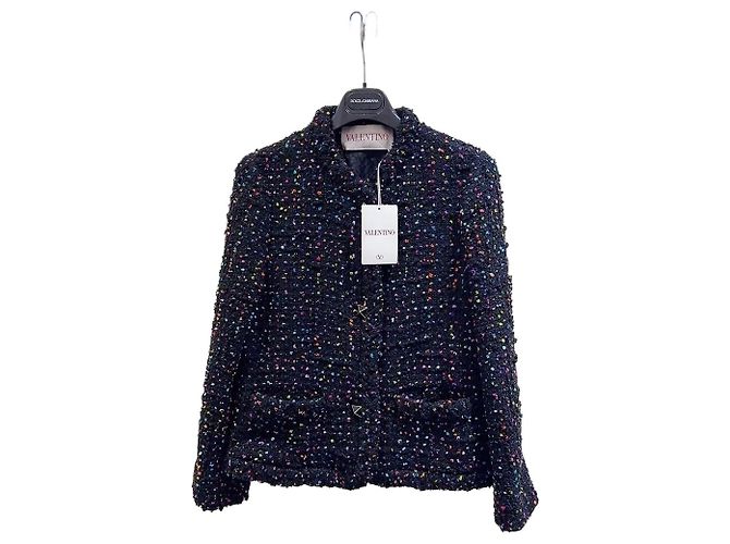 Giacca Valentino Garavani in tweed multicolore