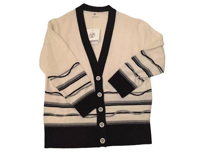 Prenda de punto de cachemir Hermès Mujer Talla 38 Multicolor