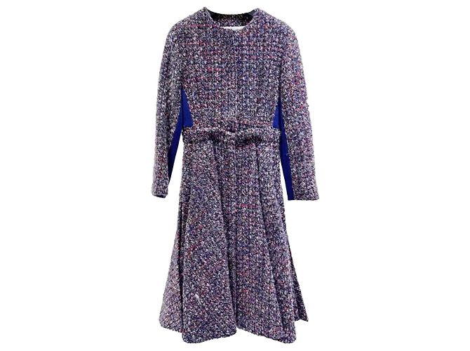 Autre Marque Dior Purple Wool Coat