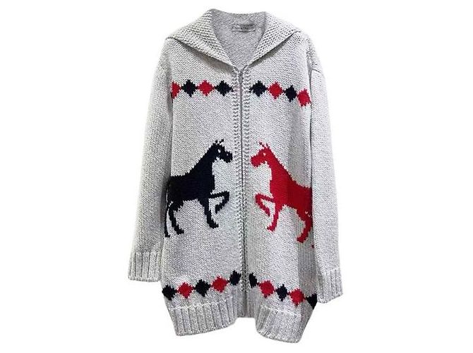 Autre Marque Dior Strickware aus Wolle Damen S Mehrfarben