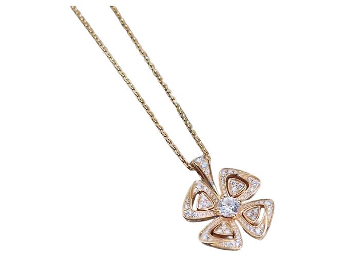 Bulgari Collar Bvlgari Oro Rosa Multicolor