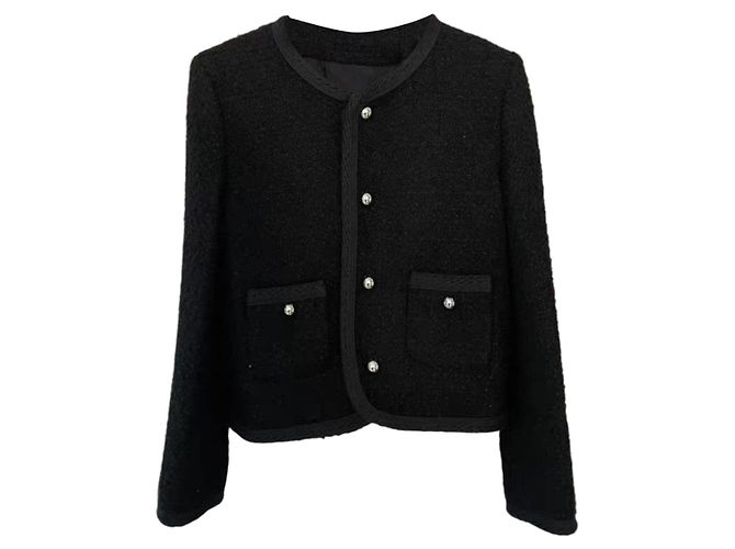 Céline Black Cashmere Jacket